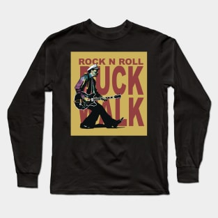 Rock n roll duck walk Long Sleeve T-Shirt